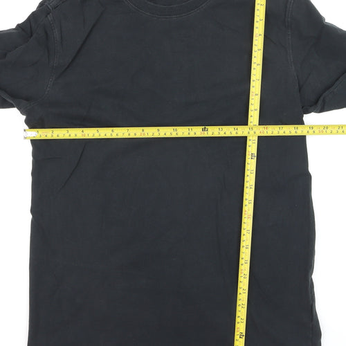 Norse Projects Men's Black XL Long Sleeve Cotton Crew Neck Top
