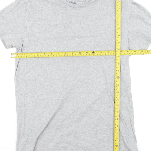 Polo Ralph Lauren Men's Grey Crew Neck Cotton T-Shirt M