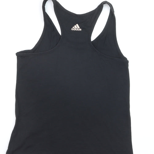 Adidas Womens Black Climalite Racerback Tank Top Size S