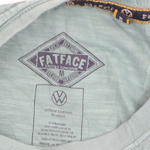FatFace Men's Green Volkswagen Graphic T-Shirt Size M