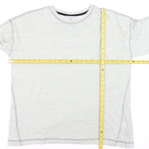 Next Women Grey Long Sleeve Basic Jersey T-Shirt Size 20