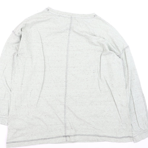 Next Women Grey Long Sleeve Basic Jersey T-Shirt Size 20