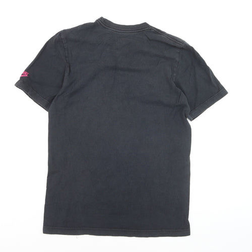 Nike Womens Black Graphic T-Shirt Small Short Sleeve Sportswear