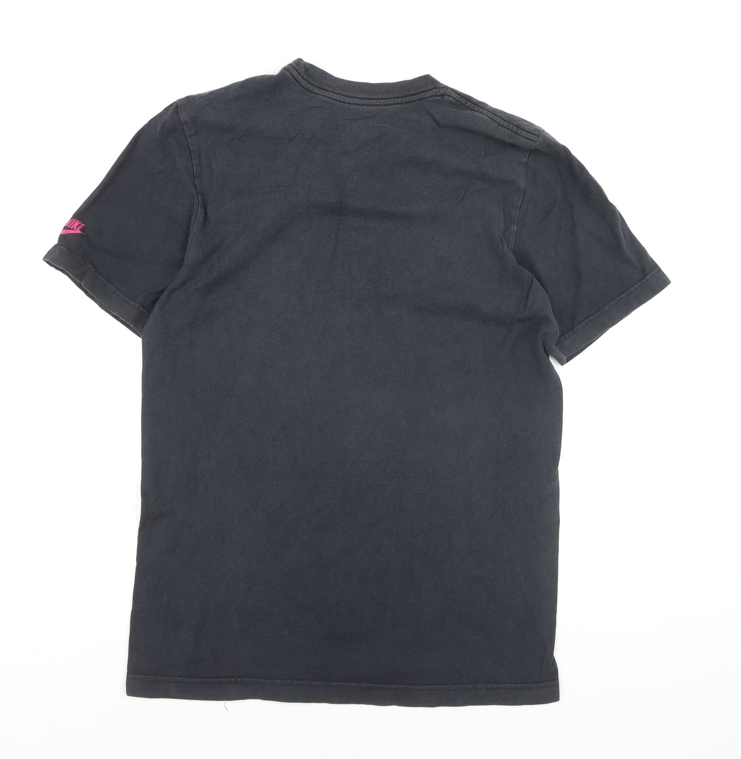 Nike Womens Black Graphic T-Shirt Small Short Sleeve Sportswear