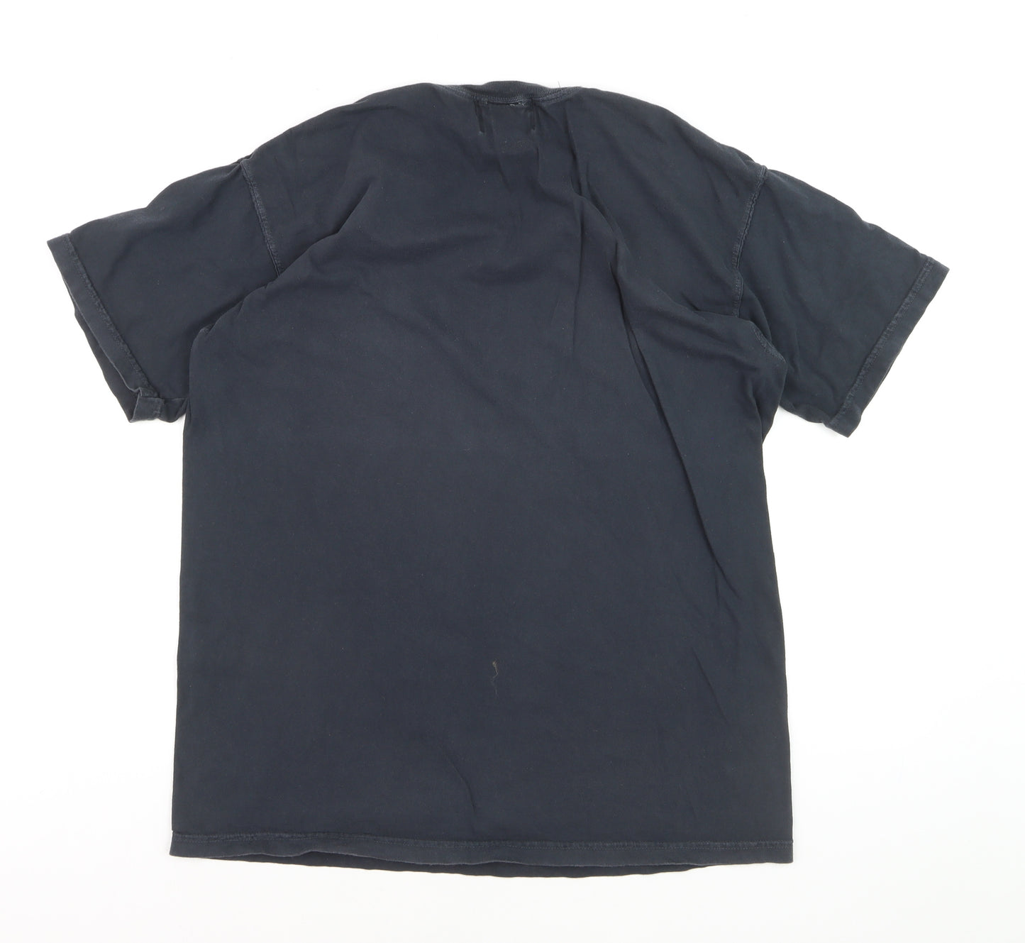 MKI Miyuki Zoku Men's Black Cotton Crew Neck T-Shirt Size L