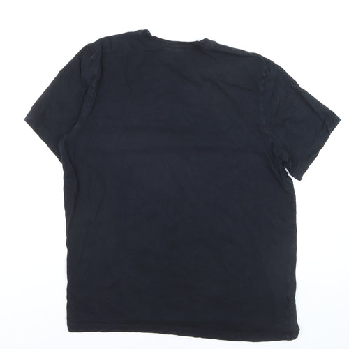 Nike Men's Black Air Logo Crew Neck Short Sleeve T-Shirt Size L