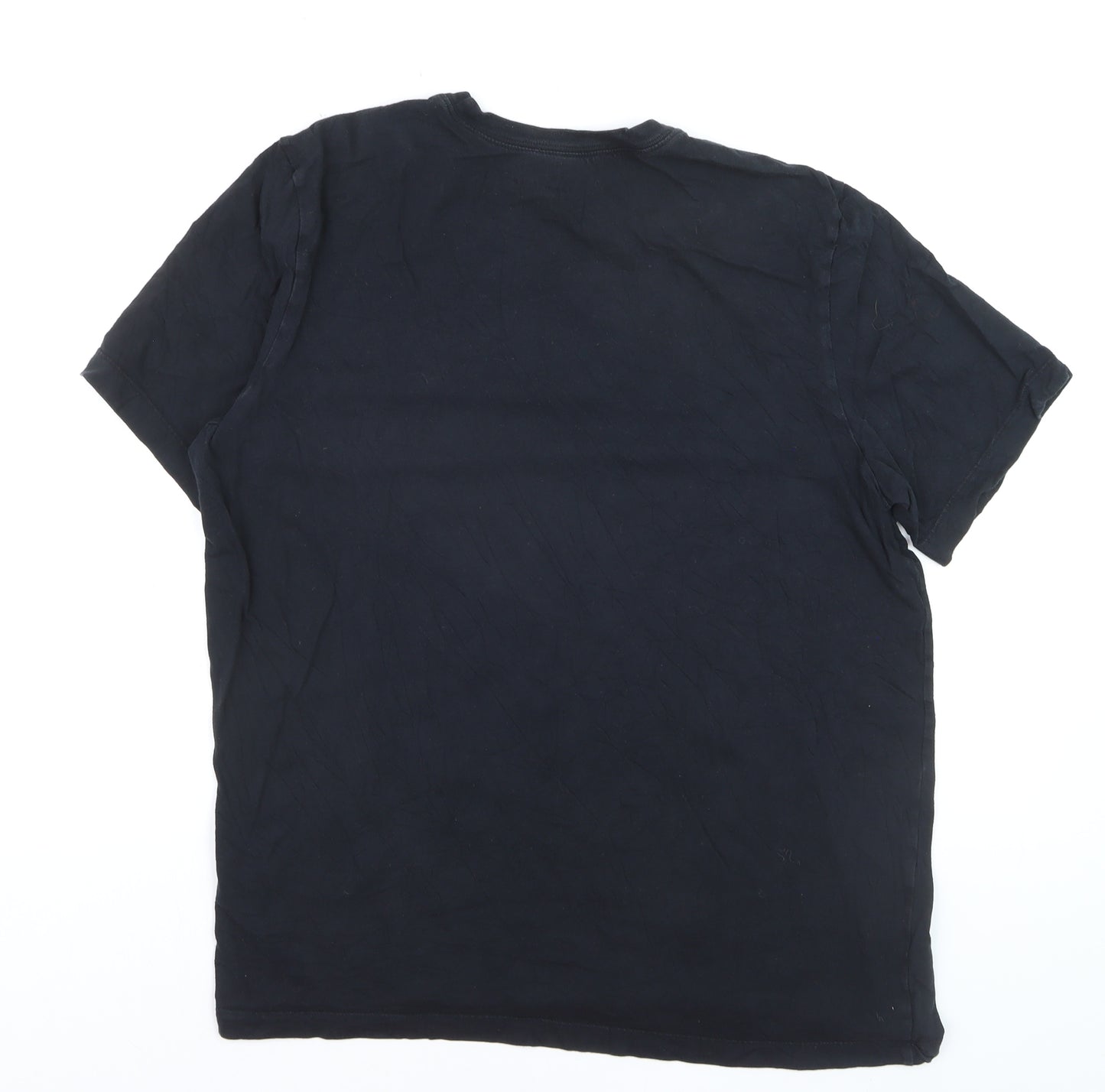 Nike Men's Black Air Logo Crew Neck Short Sleeve T-Shirt Size L