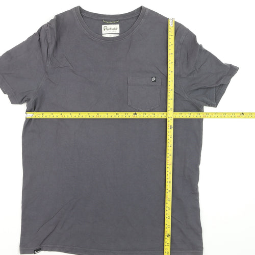 Penfield Men's Grey Cotton Crew Neck Short Sleeve T-Shirt Size M