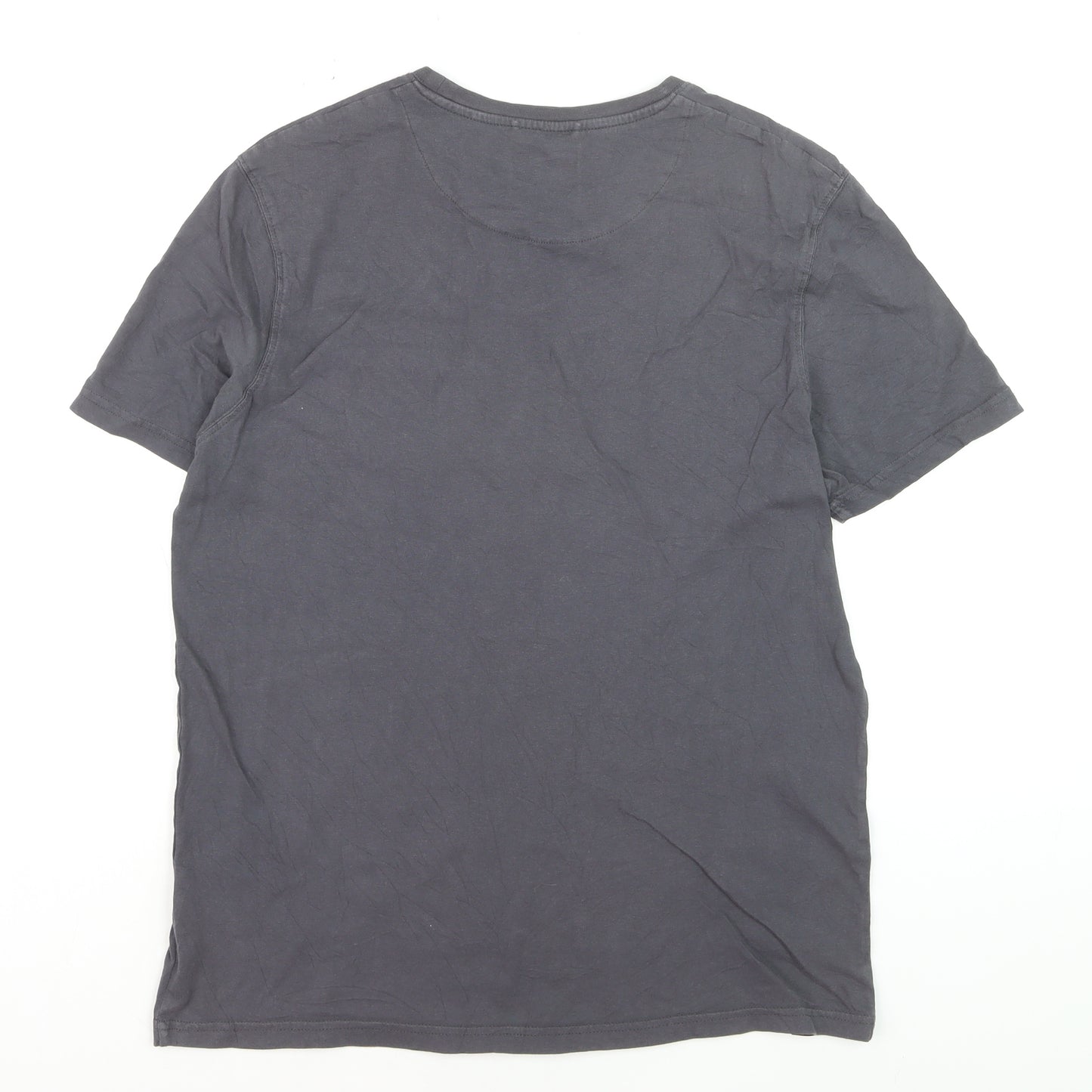 Penfield Men's Grey Cotton Crew Neck Short Sleeve T-Shirt Size M