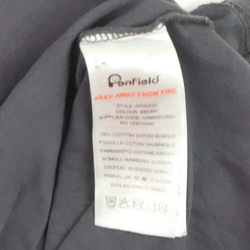 Penfield Men's Grey Cotton Crew Neck Short Sleeve T-Shirt Size M