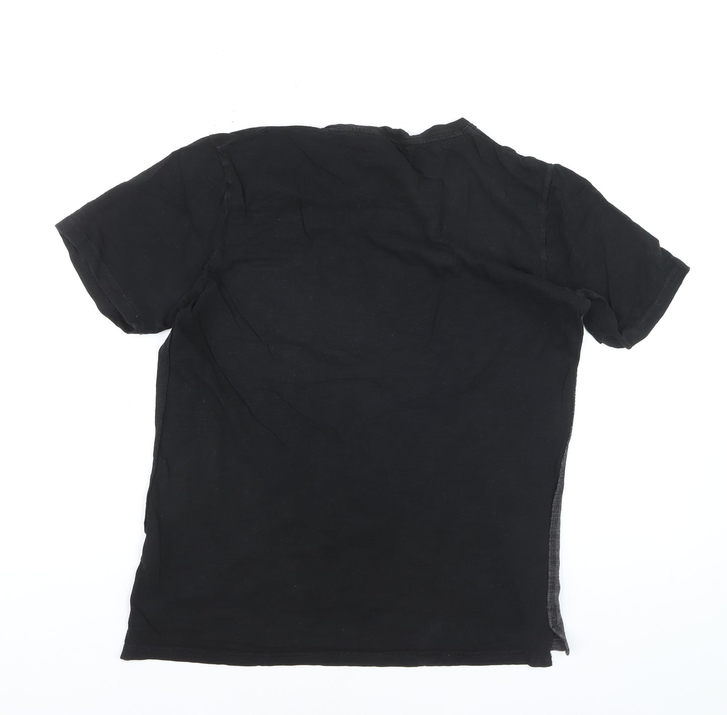ONLY & SONS Men's Black Colourblock Slim Fit T-Shirt L