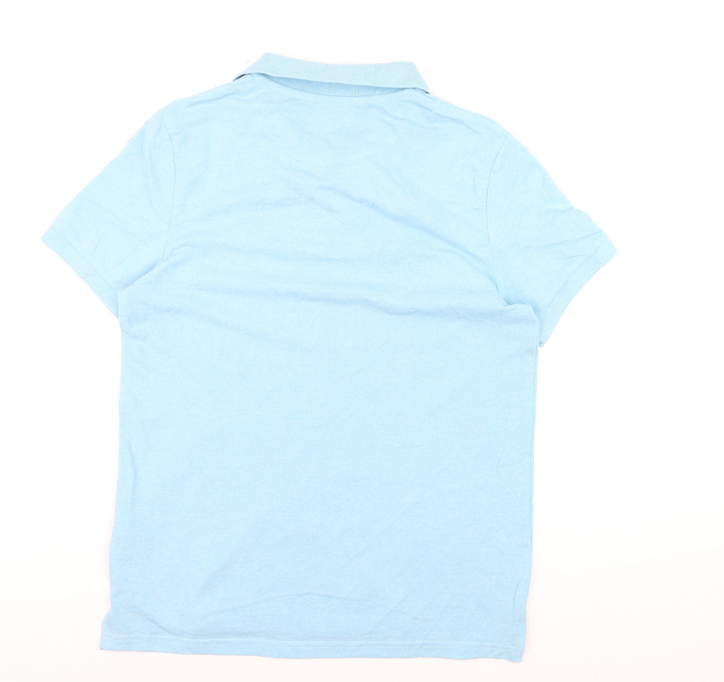U.S. Polo Assn. Men's Blue Regular Fit Cotton Blend Polo Shirt Size S