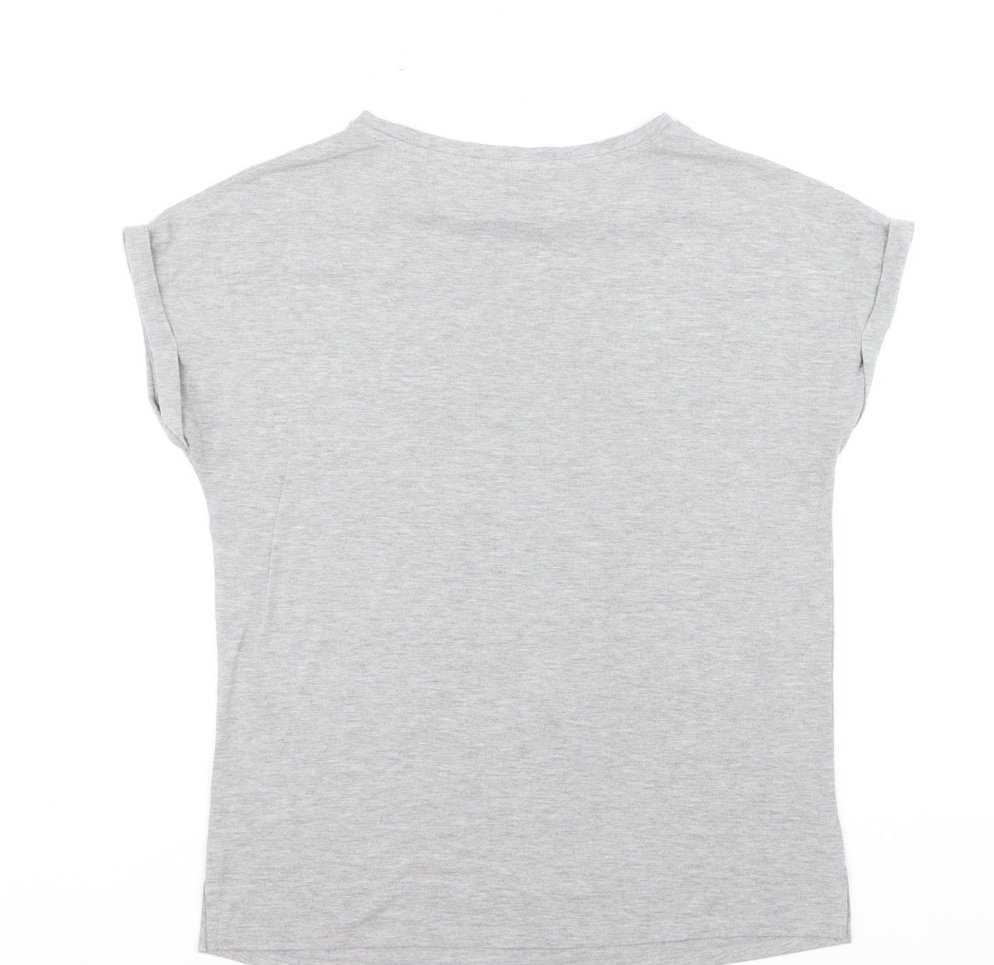 Sonder Studio Women's Grey Beaded Star T-Shirt Size S