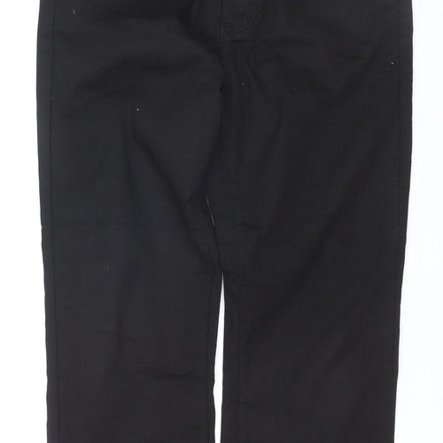 Paco Boutique Women's Black Stretch Chino Trousers Size 12