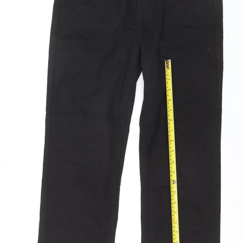 Paco Boutique Women's Black Stretch Chino Trousers Size 12