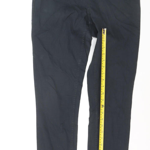 H&M Women's Black Size 14 Mid Rise Jegging Stretch Leggings