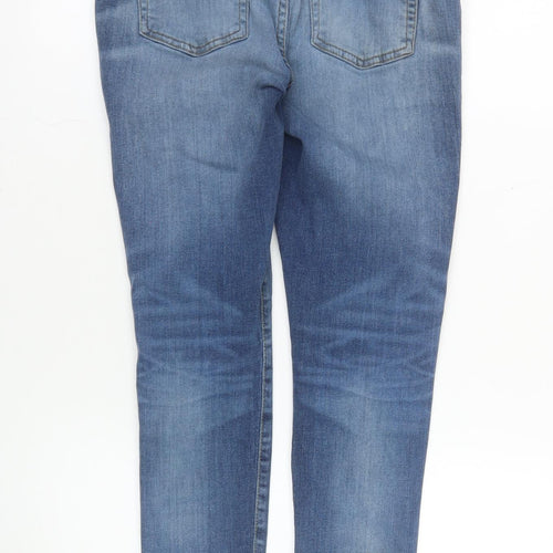 Superdry Men's Blue Distressed Slim Fit Skinny Jeans 28W 30L Denim