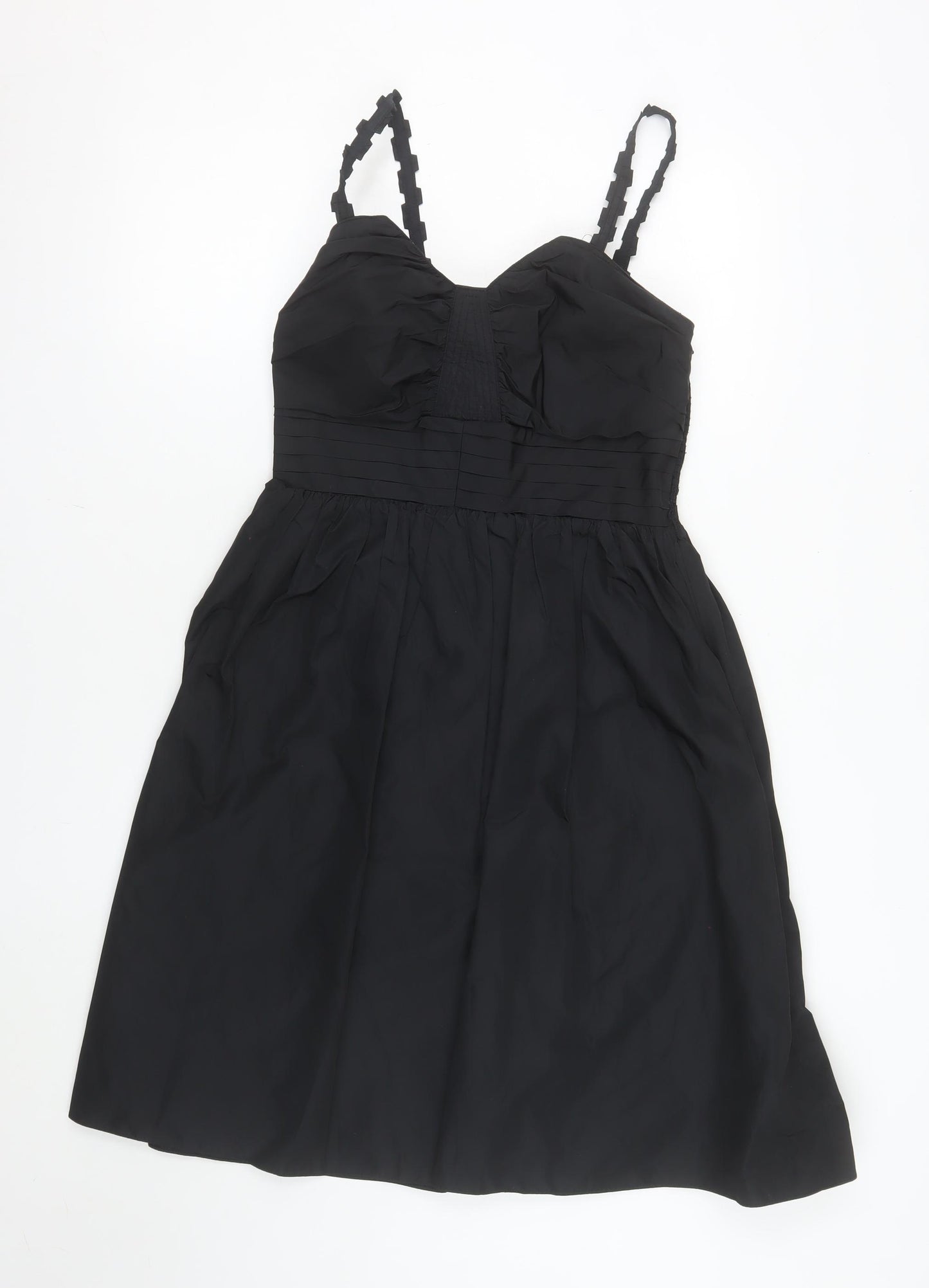 Jesiré Women's Black Size 10 Fit & Flare Sleeveless Cocktail Dress