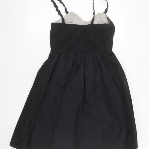 Jesiré Women's Black Size 10 Fit & Flare Sleeveless Cocktail Dress