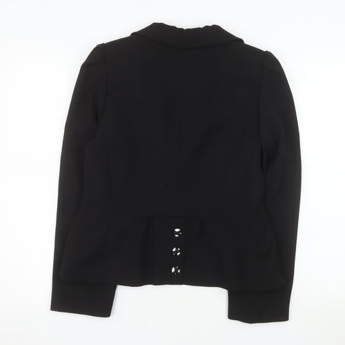 Kate Cooper Women's Black Size 14 Tailored Blazer Jacket