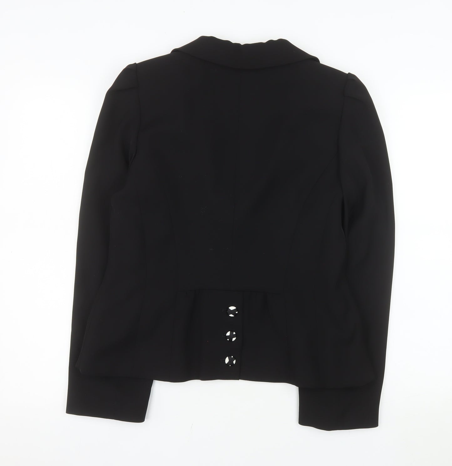 Kate Cooper Women's Black Size 14 Tailored Blazer Jacket