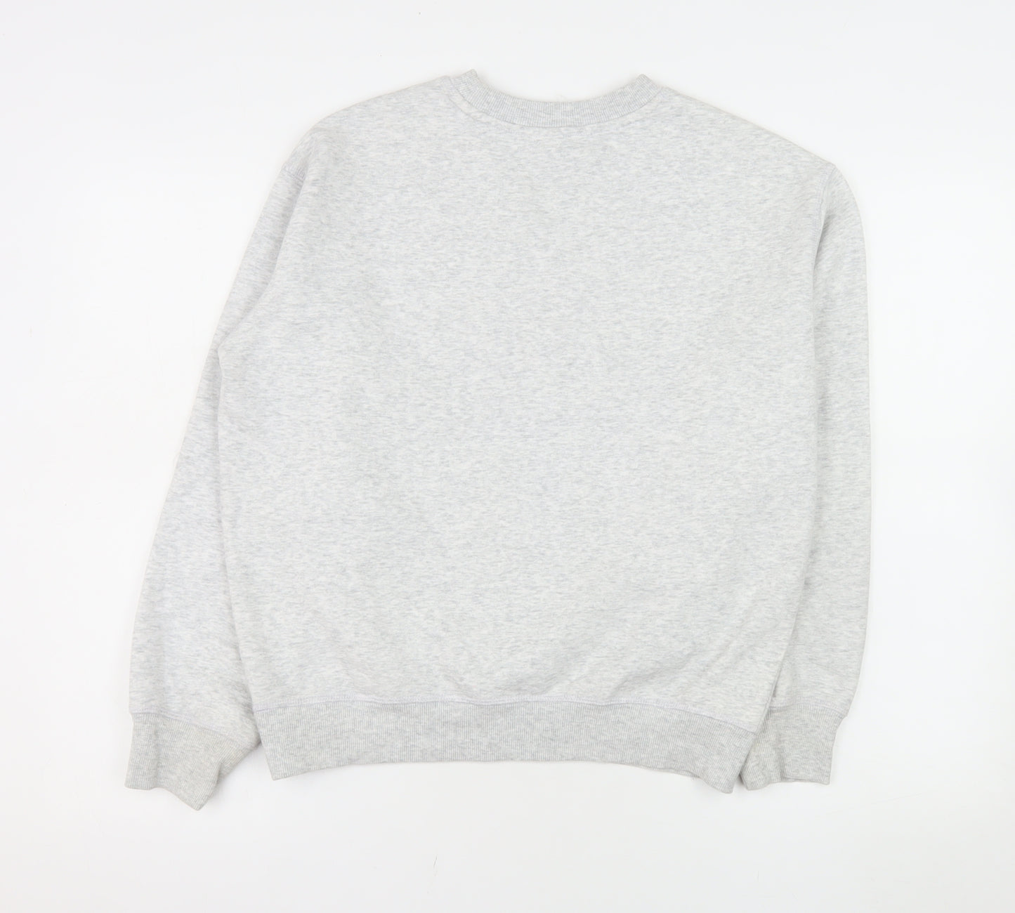 H&M Womens Grey NYC Athletics Club Sweatshirt XS Cotton Blend