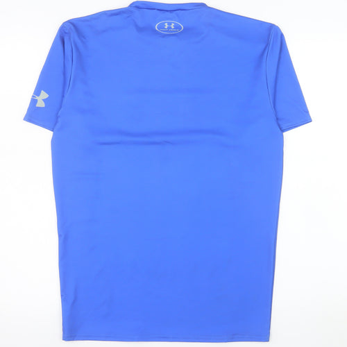 Under Armour Men Blue XL Compression Superhero Graphic T-Shirt