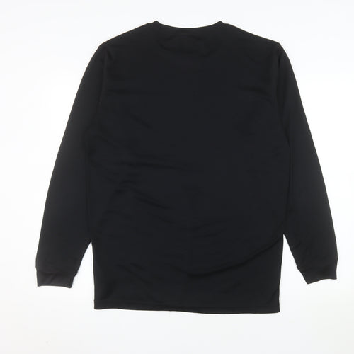 Campri Men's Black XL Long Sleeve Sports Base Layer Top