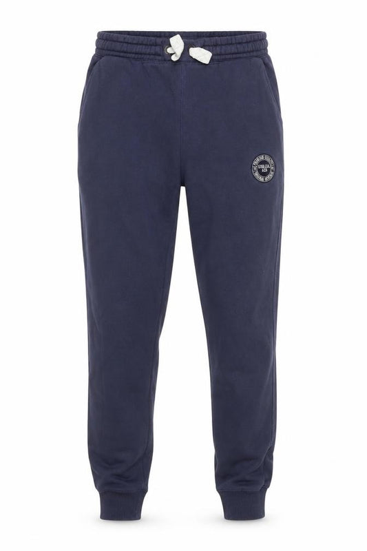 Front view of SoulCal Men's Blue Small Jogger Fleece Sweatpants
