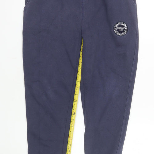 SoulCal & Co Men's Blue Small Jogger Fleece Sweatpants