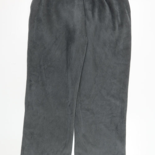 Kyodan Mens Grey Corduroy Sweatpants M Regular Fit Elastic Waist