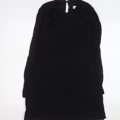 Zara Women Black Knee Length Sheath Dress Size 12