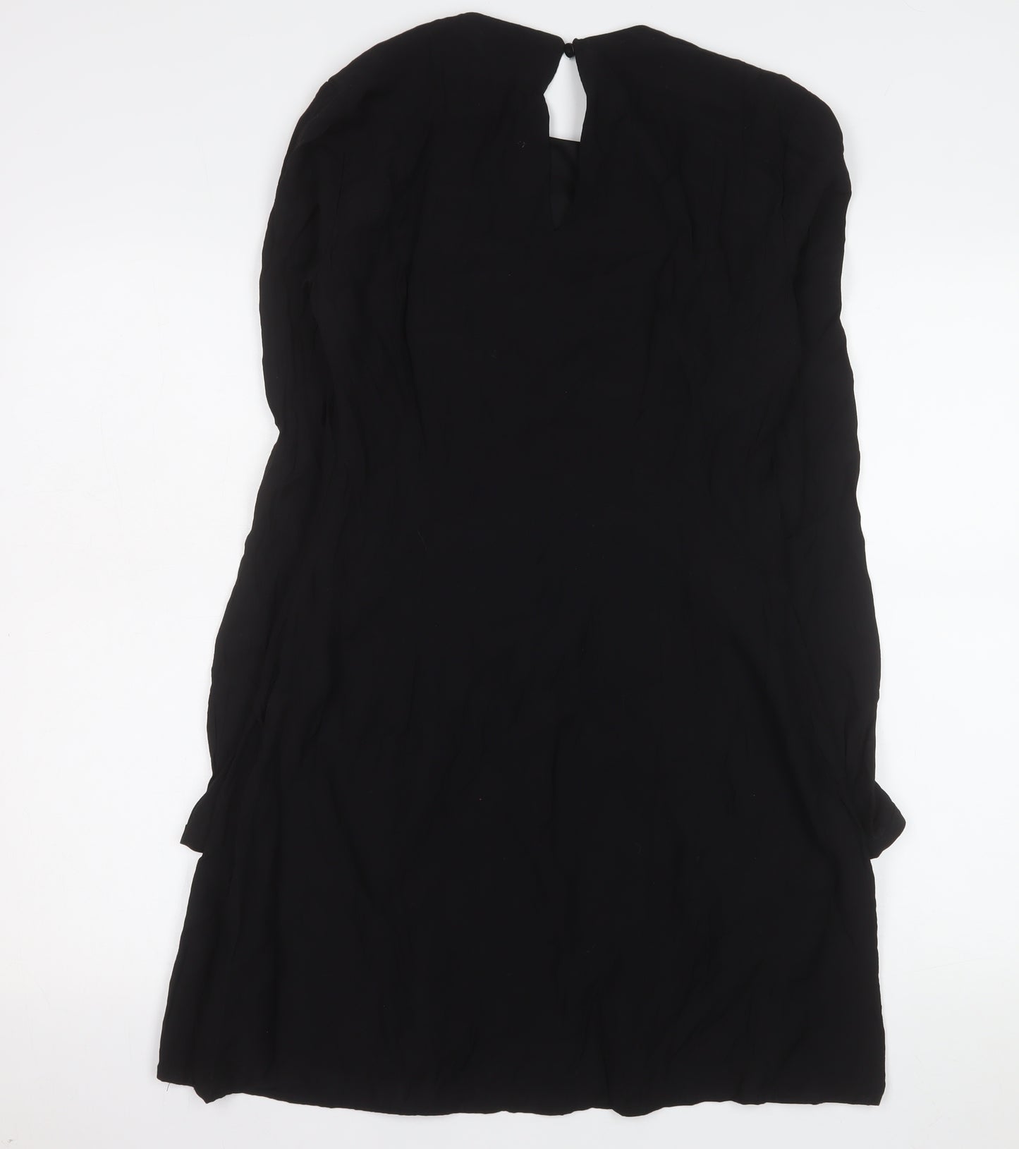 Zara Women Black Knee Length Sheath Dress Size 12