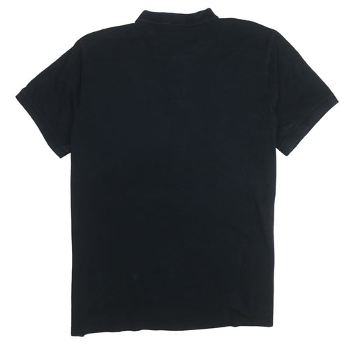 Nike Men’s Black 2XL Cotton Polo Shirt Classic Short Sleeve