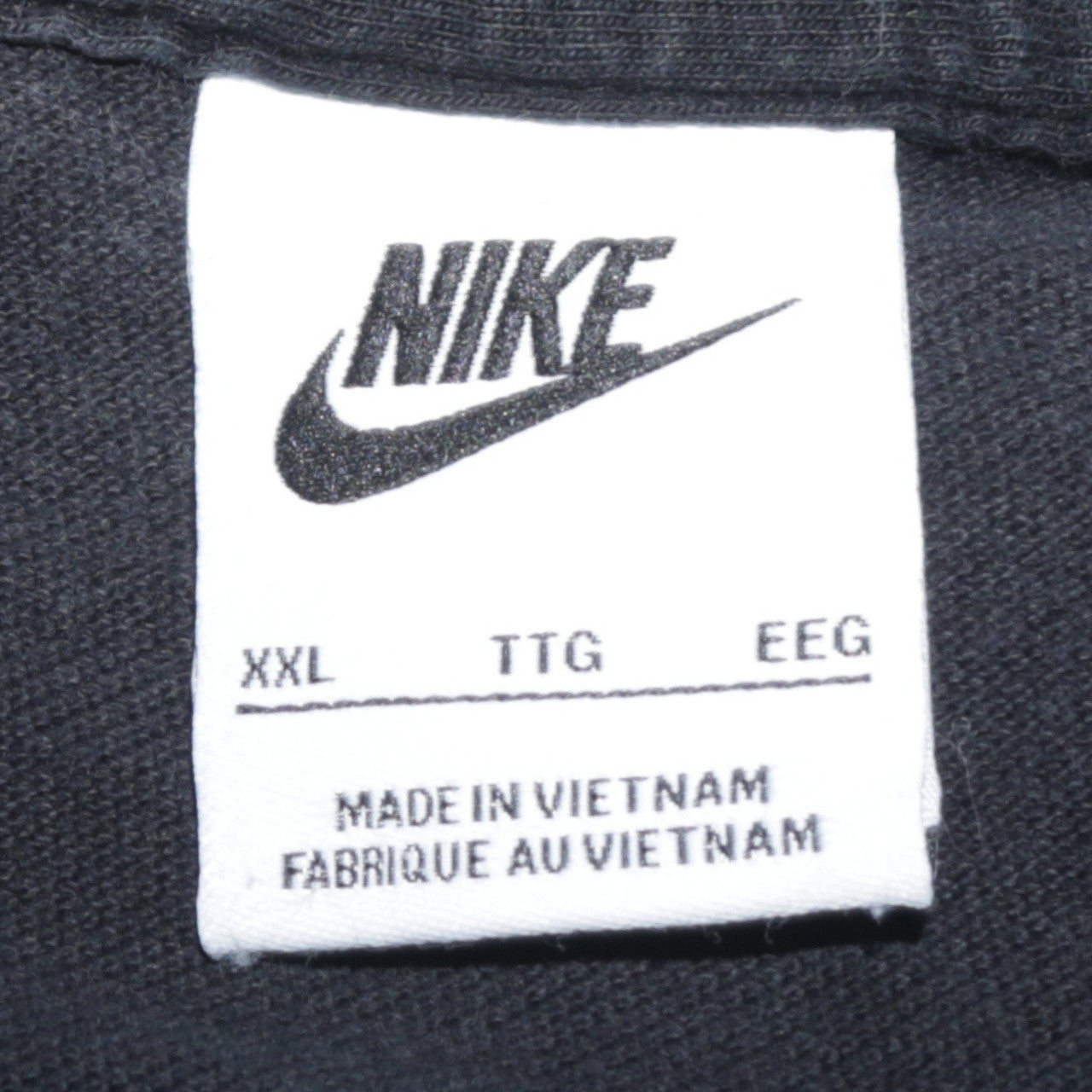 Nike Men’s Black 2XL Cotton Polo Shirt Classic Short Sleeve