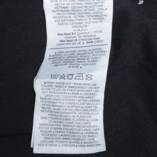 Nike Men’s Black 2XL Cotton Polo Shirt Classic Short Sleeve