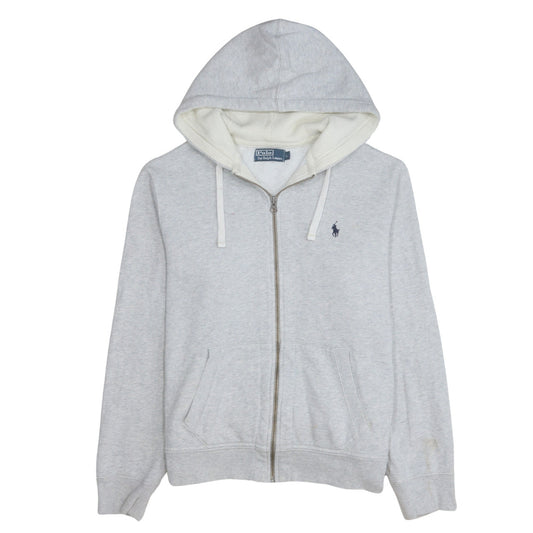 Polo Ralph Lauren Men's Grey Full Zip Hoodie Size L