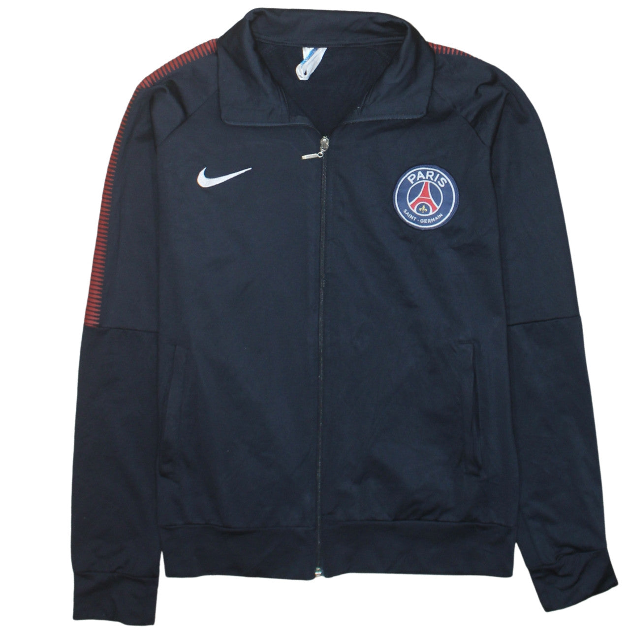 Nike Paris Saint-Germain Men's Blue Full Zip Sweatshirt Size S