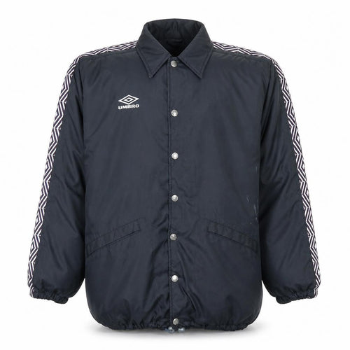 Umbro Men's Black L Lightweight Retro Windbreaker Sports Jacket