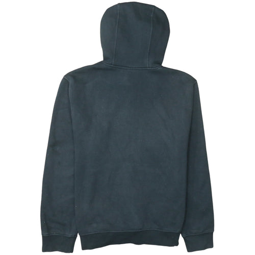 Nike Men's Black Small Pullover Hoodie with Red Logo Graphic