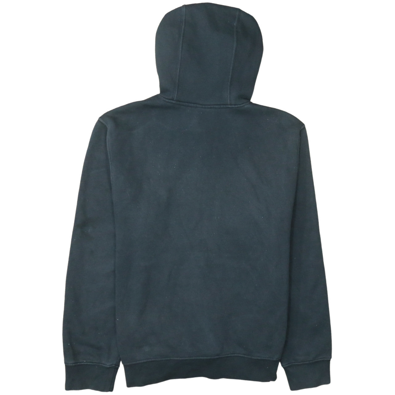 Nike Men's Black Small Pullover Hoodie with Red Logo Graphic