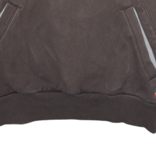 Puma Men's Brown Pullover Hoodie Size S Sports Fleece
