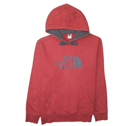 The North Face Mens Red Pullover Hoodie L Outdoor Fleece