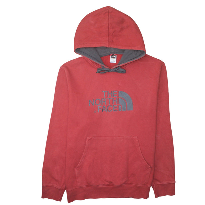 The North Face Mens Red Pullover Hoodie L Outdoor Fleece