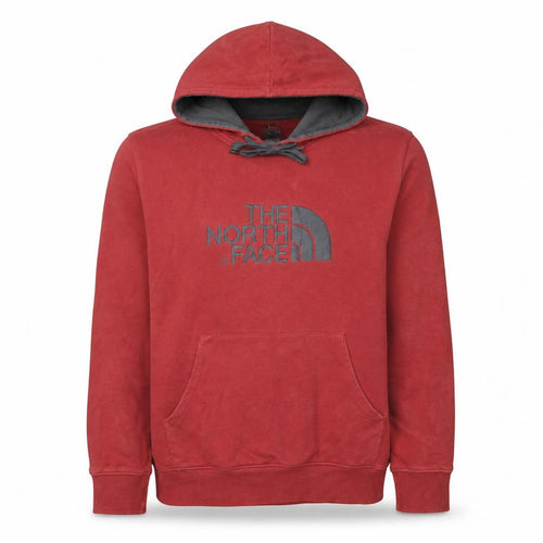 The North Face Mens Red Pullover Hoodie L Outdoor Fleece