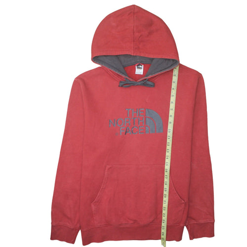 The North Face Mens Red Pullover Hoodie L Outdoor Fleece