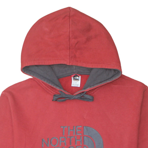 The North Face Mens Red Pullover Hoodie L Outdoor Fleece