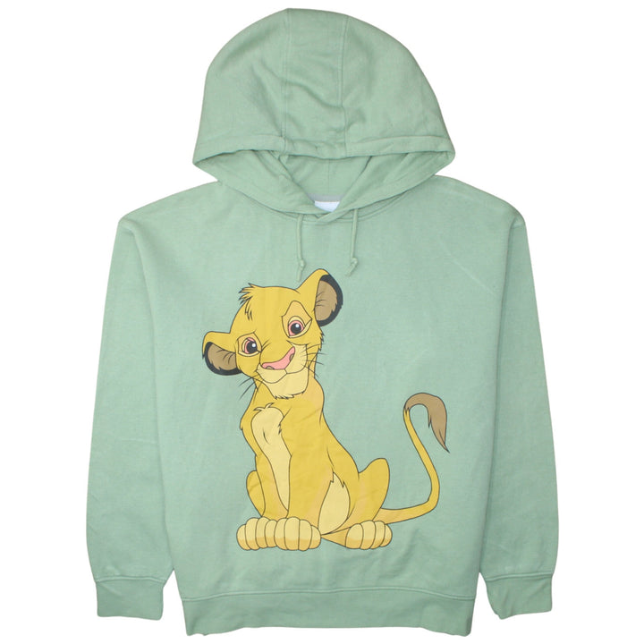Disney Primark Women Green Hoodie Simba The Lion King Size 14/16 L