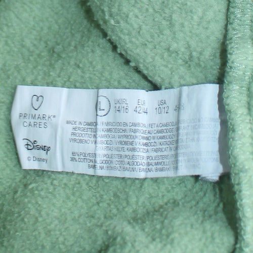 Disney Primark Women Green Hoodie Simba The Lion King Size 14/16 L