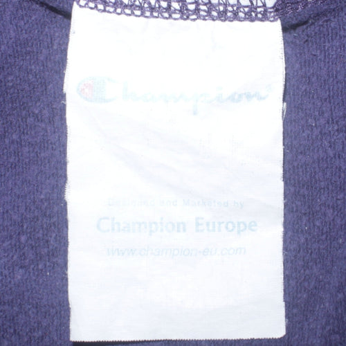 Champion Women's Blue Full Zip Hoodie Size L - Heritage Classics